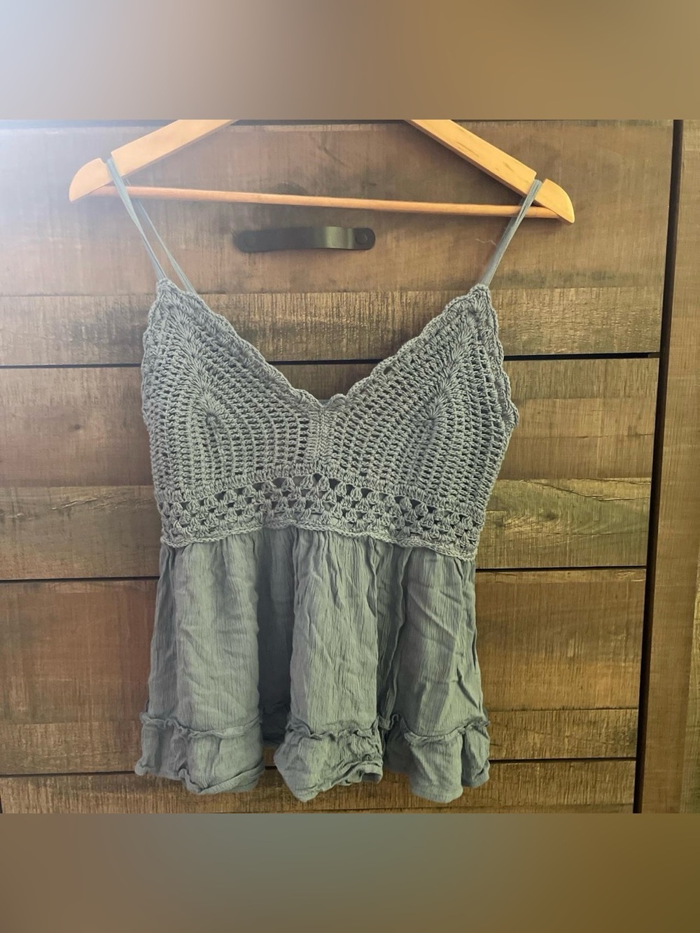 Blush Crochet Top